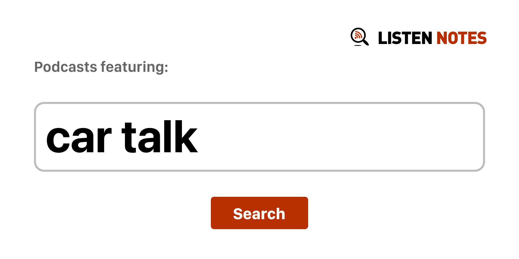 Latest car talk podcasts (2024) Listen Notes